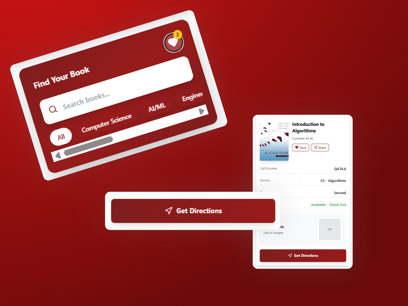 WayFinding mockup — mobile